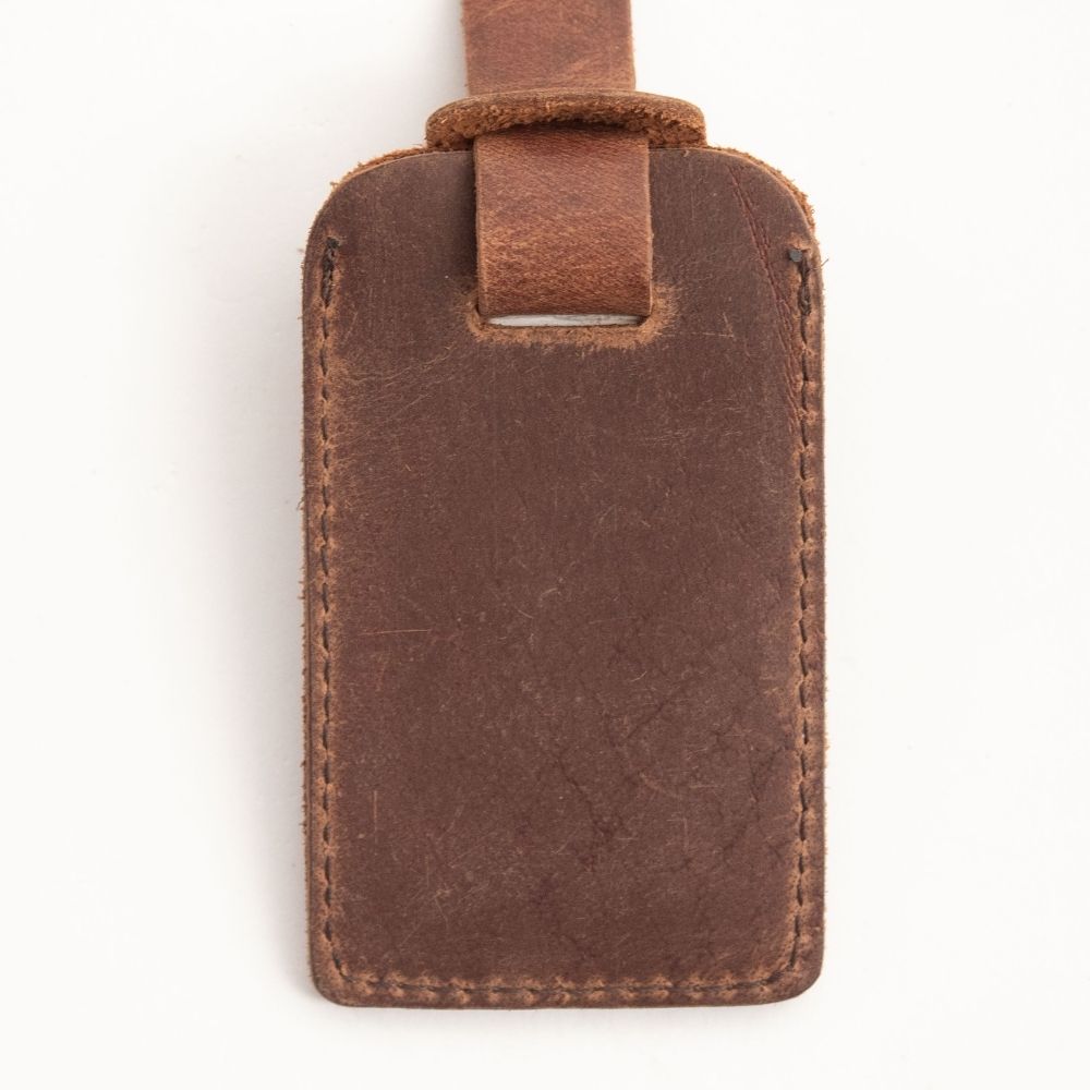 Leder Gepäckschild 2641 1