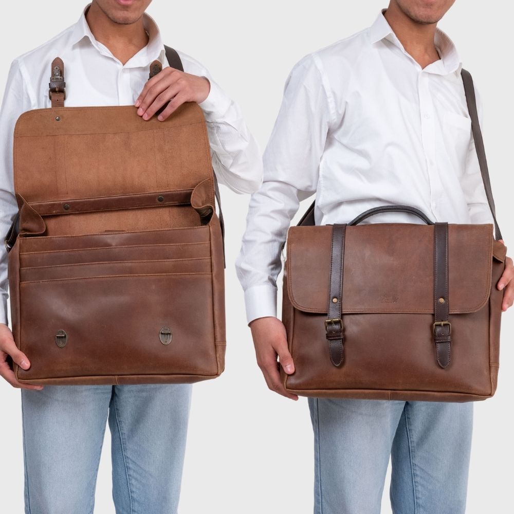 Messengertasche braun 3846 4