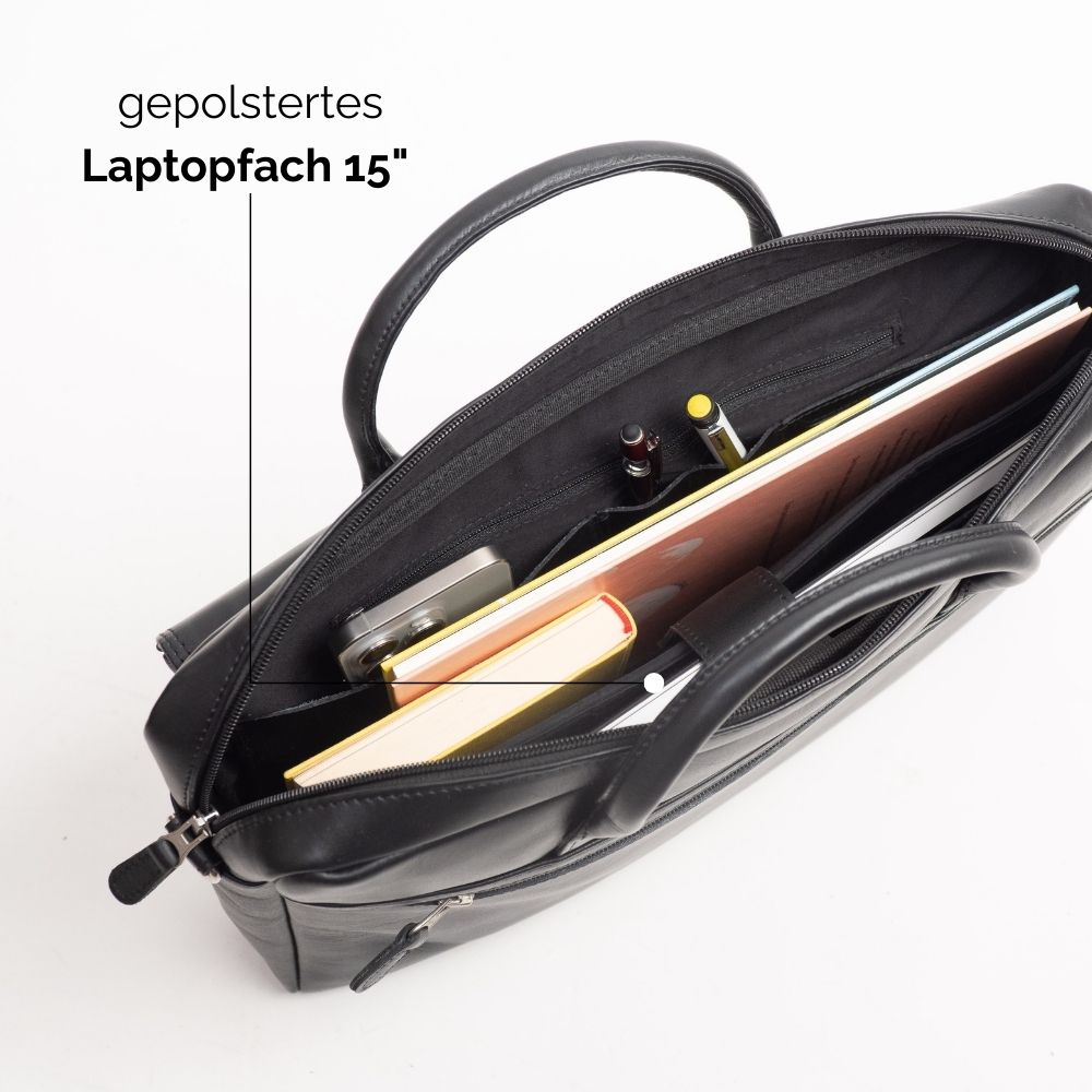 Laptoptasche Leder 2283 4