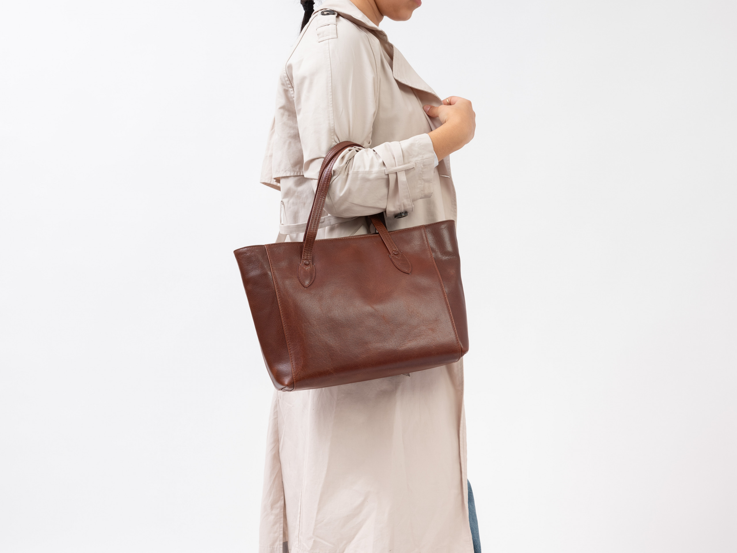 Leder Tote Bag 2725 V 3