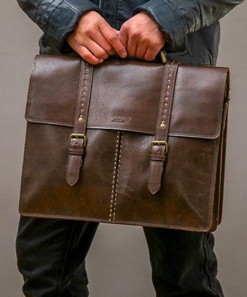 Vintage Lederaktentasche 9248