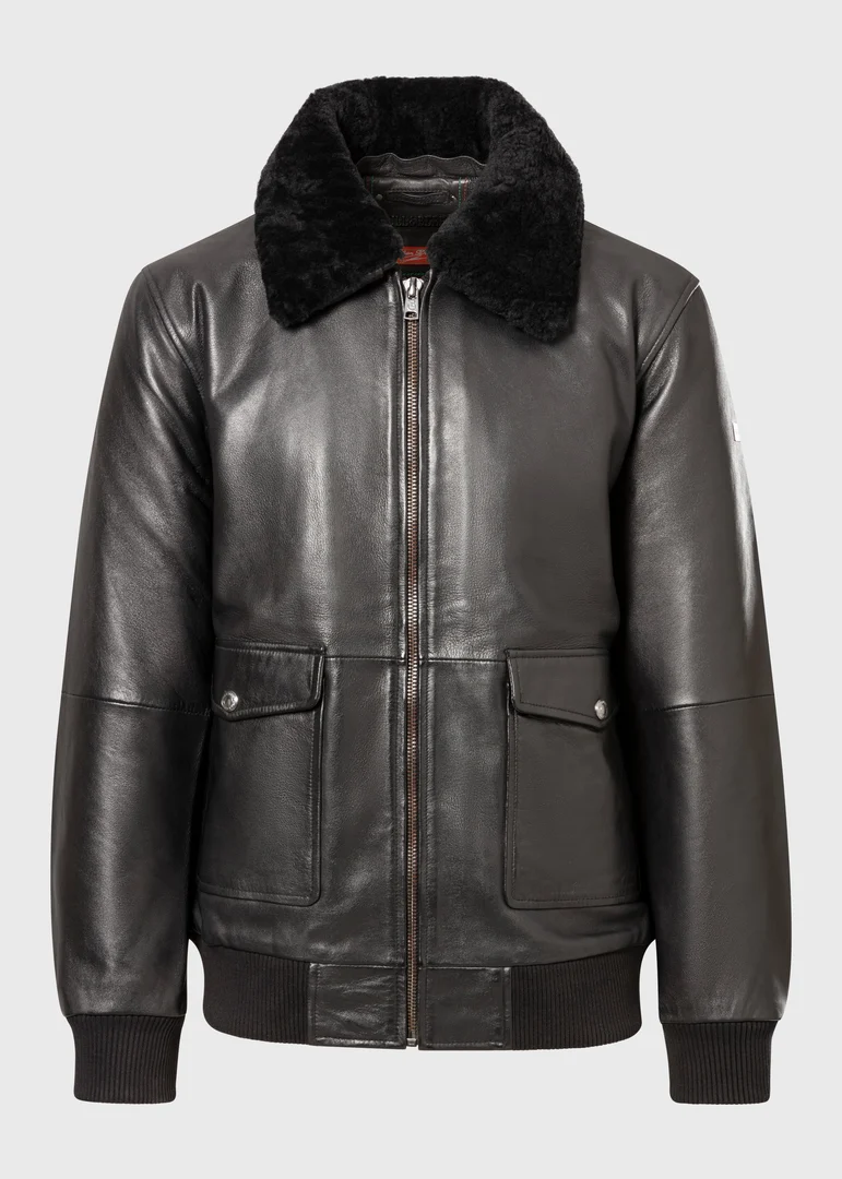 Lederjacke Lammfell 1080